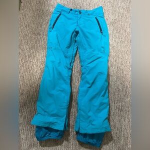 Burton Snow Pants Women's Teal Blue Teal Dryride Snowboard, Medium
